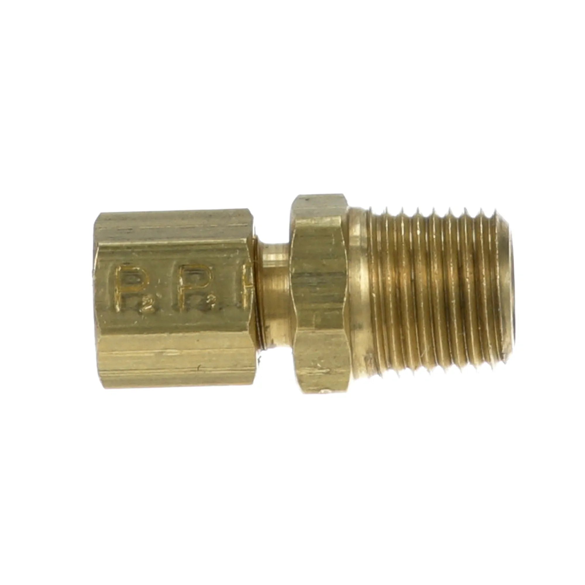 00-853988 Hobart - Brass Male Connector for MPT & CCT alternate view 1
