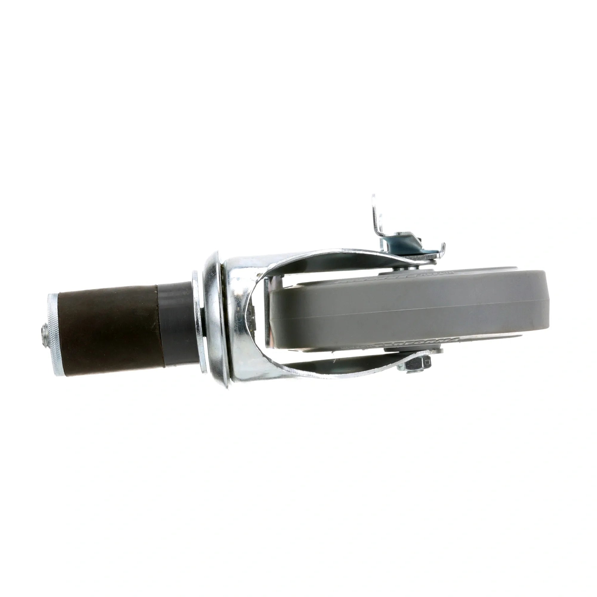 B242 AyrKing - Swivel Caster with Brake for Tubing alternate view 2