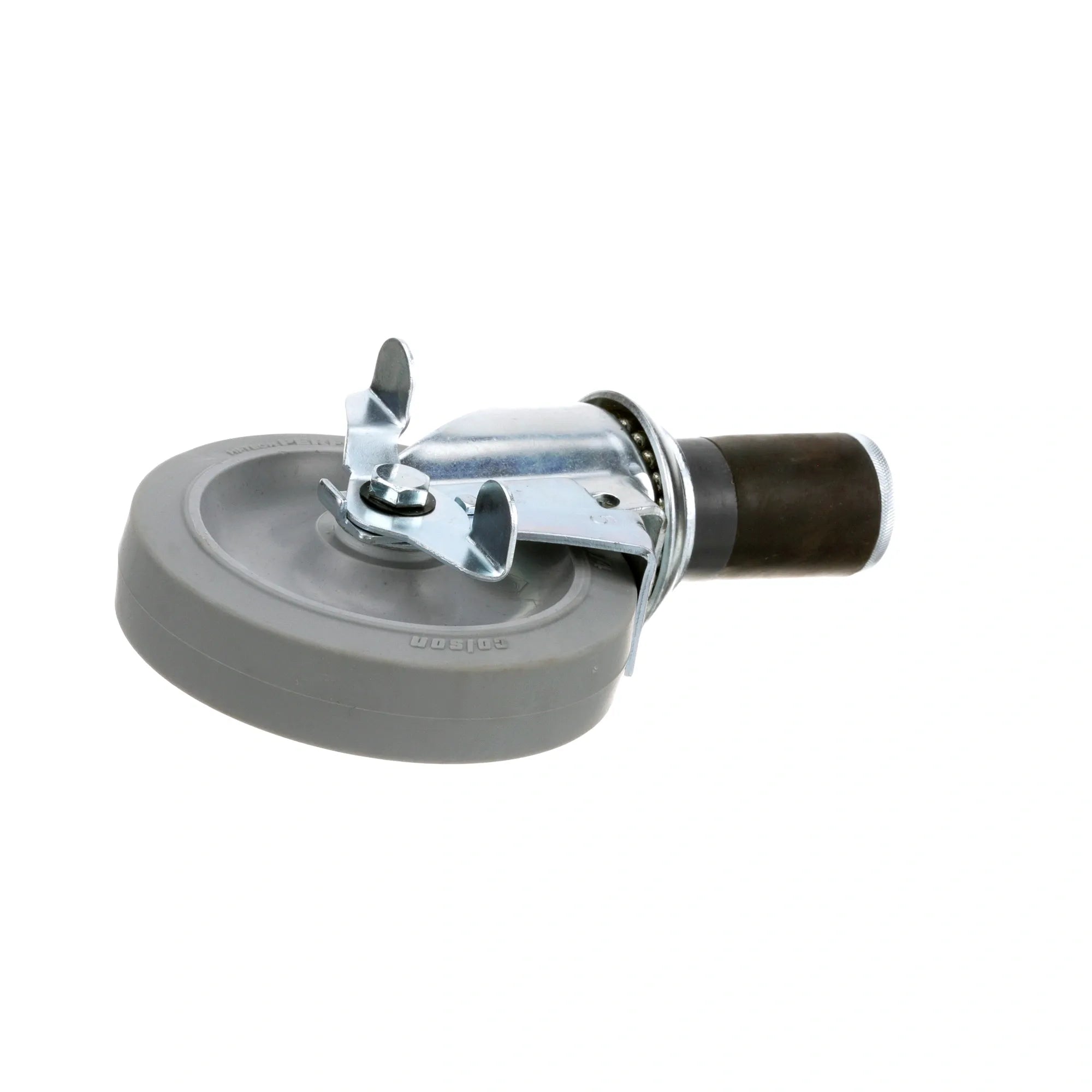 B242 AyrKing - Swivel Caster with Brake for Tubing alternate view 4