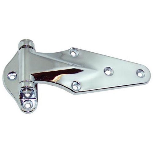 1070-000032 Kason - Surface Mount Hinge, Polished Chrome alternate view 1