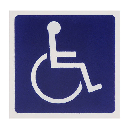 2801128 B2BFSI - Blue Handicap Sign 3x3
