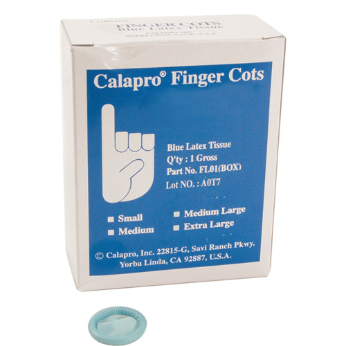 2801643 B2BFSI - Medium Blue Fingercots (144 Count)