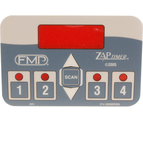 214-30000R20 Fast - Blue 4-Product Timer Overlay