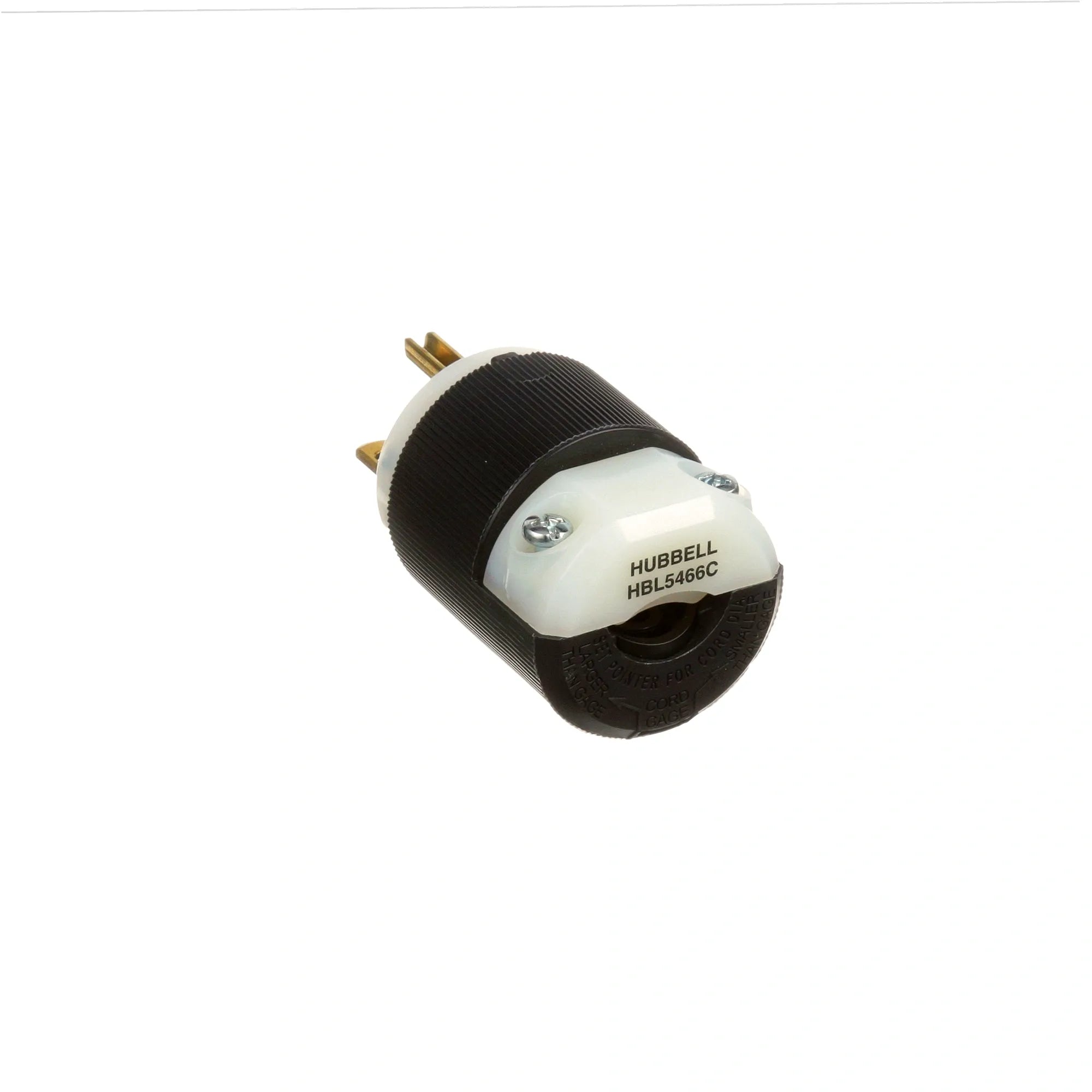 5466C Hubbell - 3-Wire 20A Plug for NEMA 6-20P alternate view 4