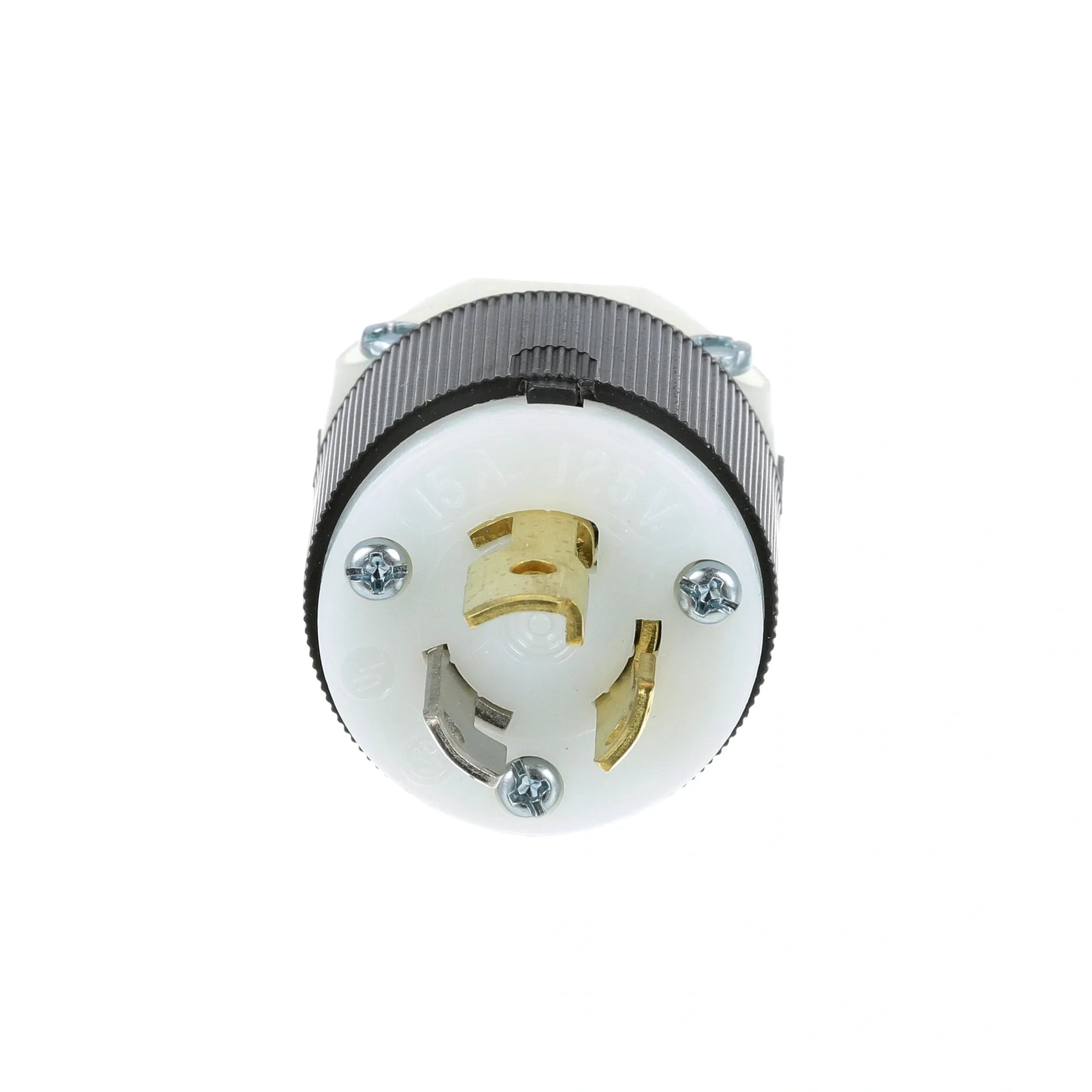 4720C Hubbell - 15A Locking Plug NEMA L5-15P alternate view 1