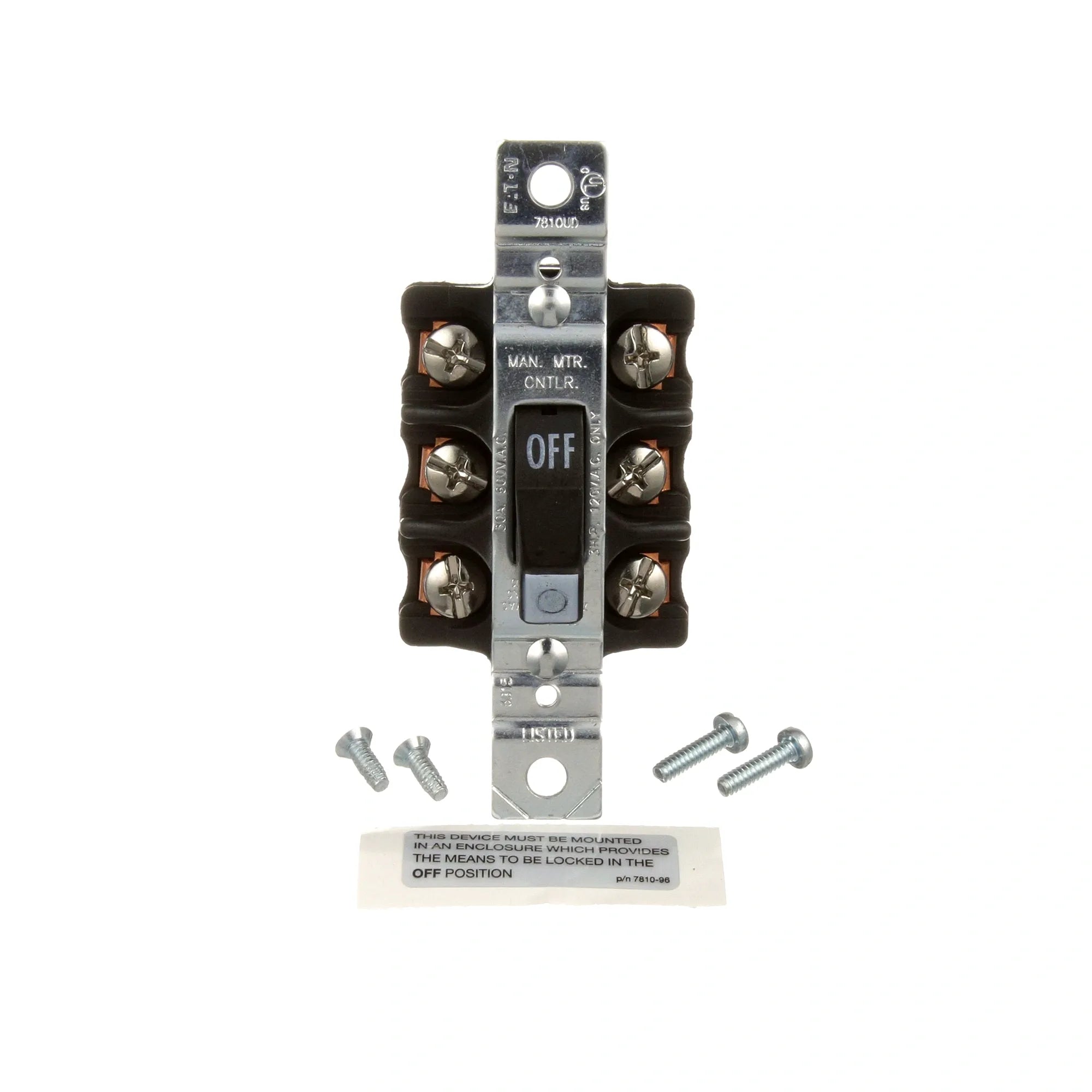 00-087711-138-1 Hobart - Manual Motor Controller Switch alternate view 1