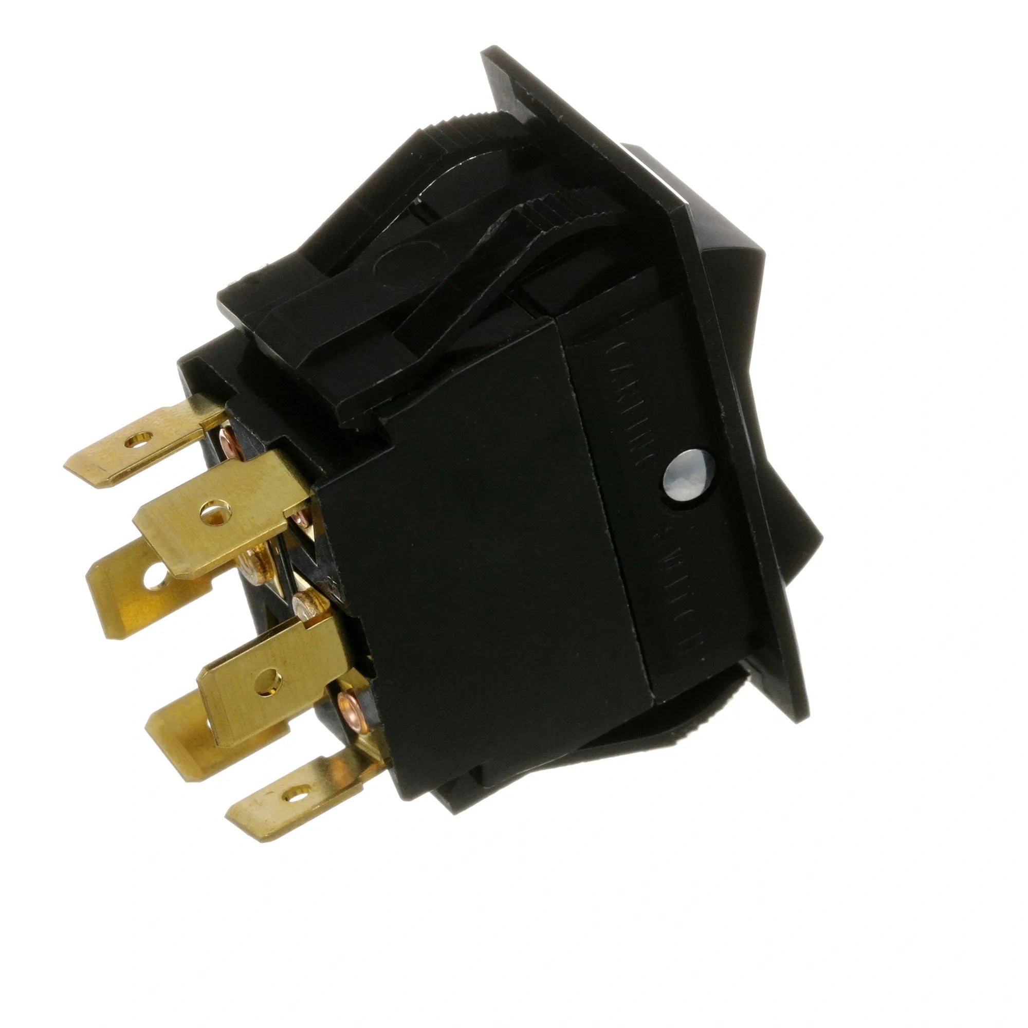 #2A Montague - Black DPDT Rocker Switch for Ovens alternate view 4
