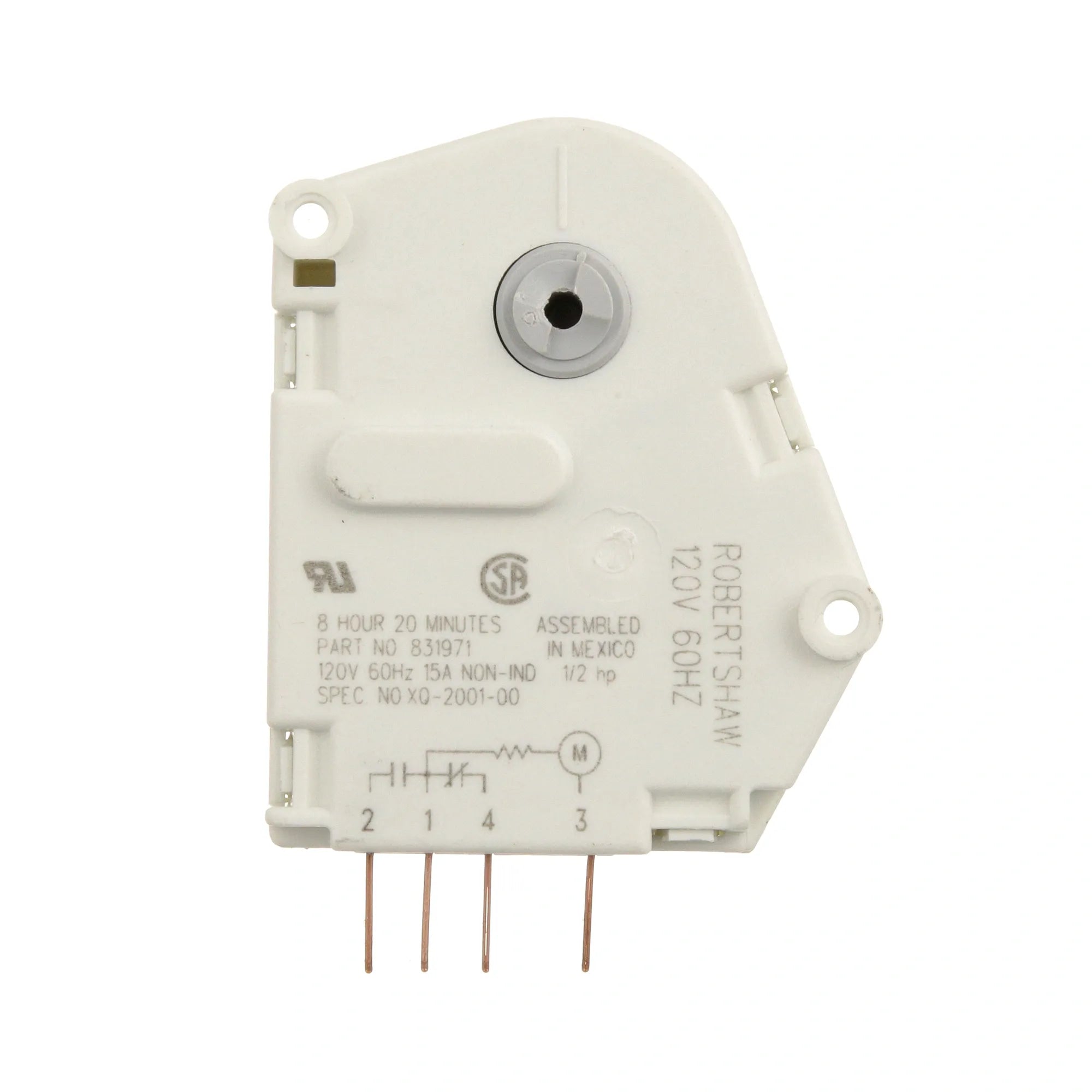 17396 McCall - Defrost Timer for GDM Series (60Hz) alternate view 1