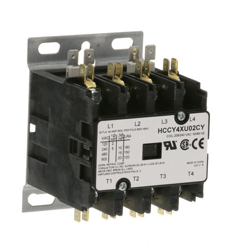 XNC6X2 General Electric - 4-Pole Contactor 30/40A