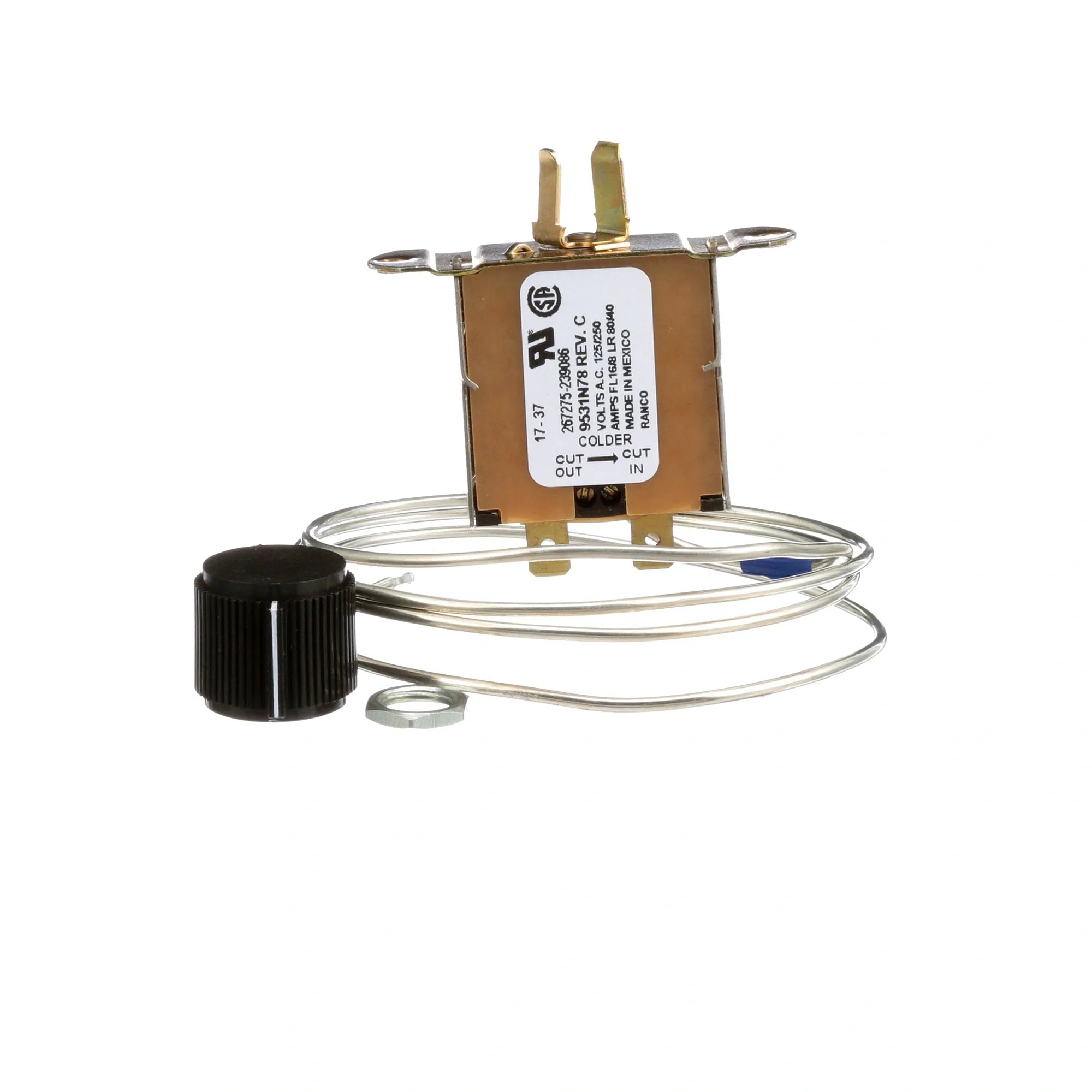 267275 Kairak - Cooler Control with Knob (10-40°F Range) alternate view 1