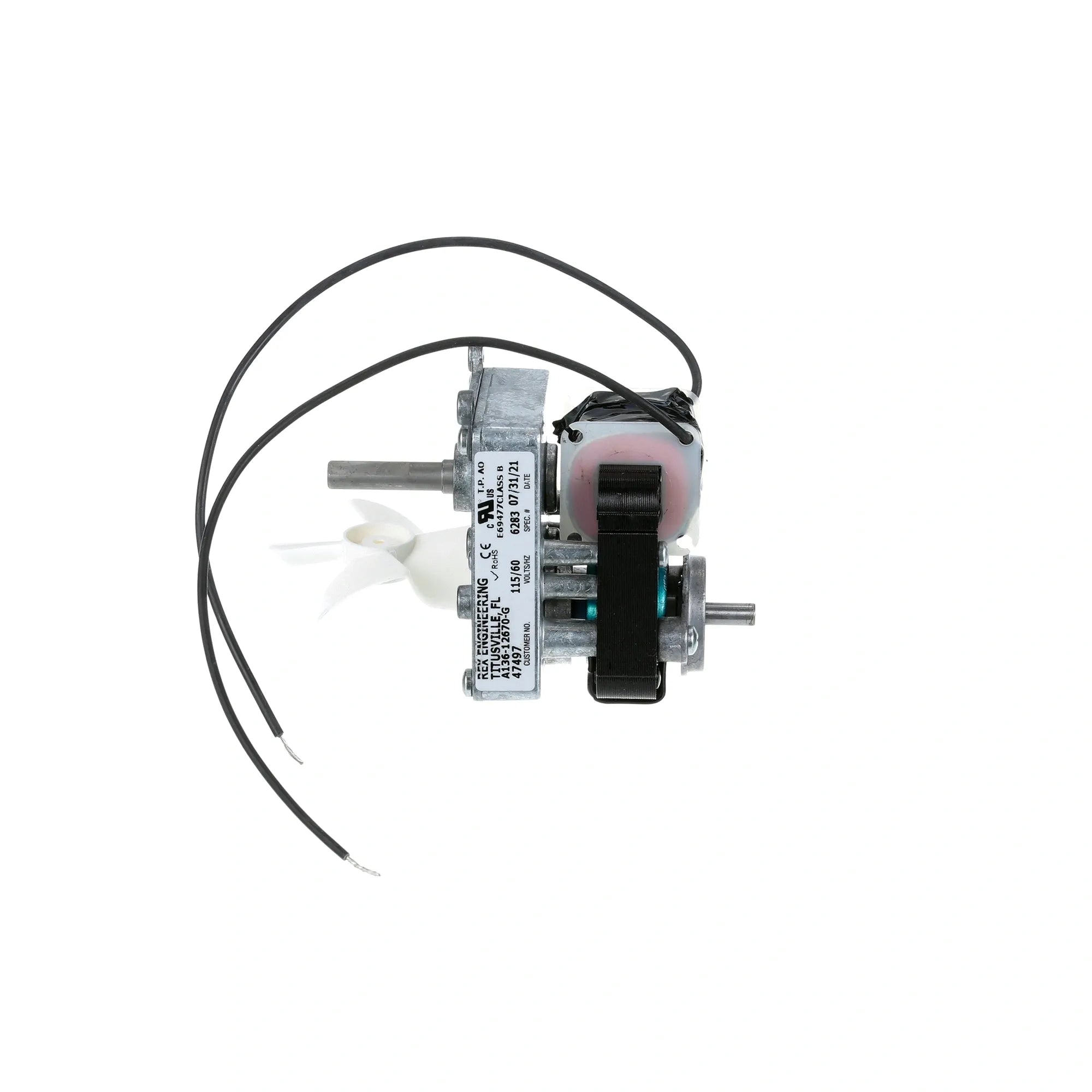 47497 Nemco - Right Hand Gear Motor for Hot Dog Grill alternate view 2
