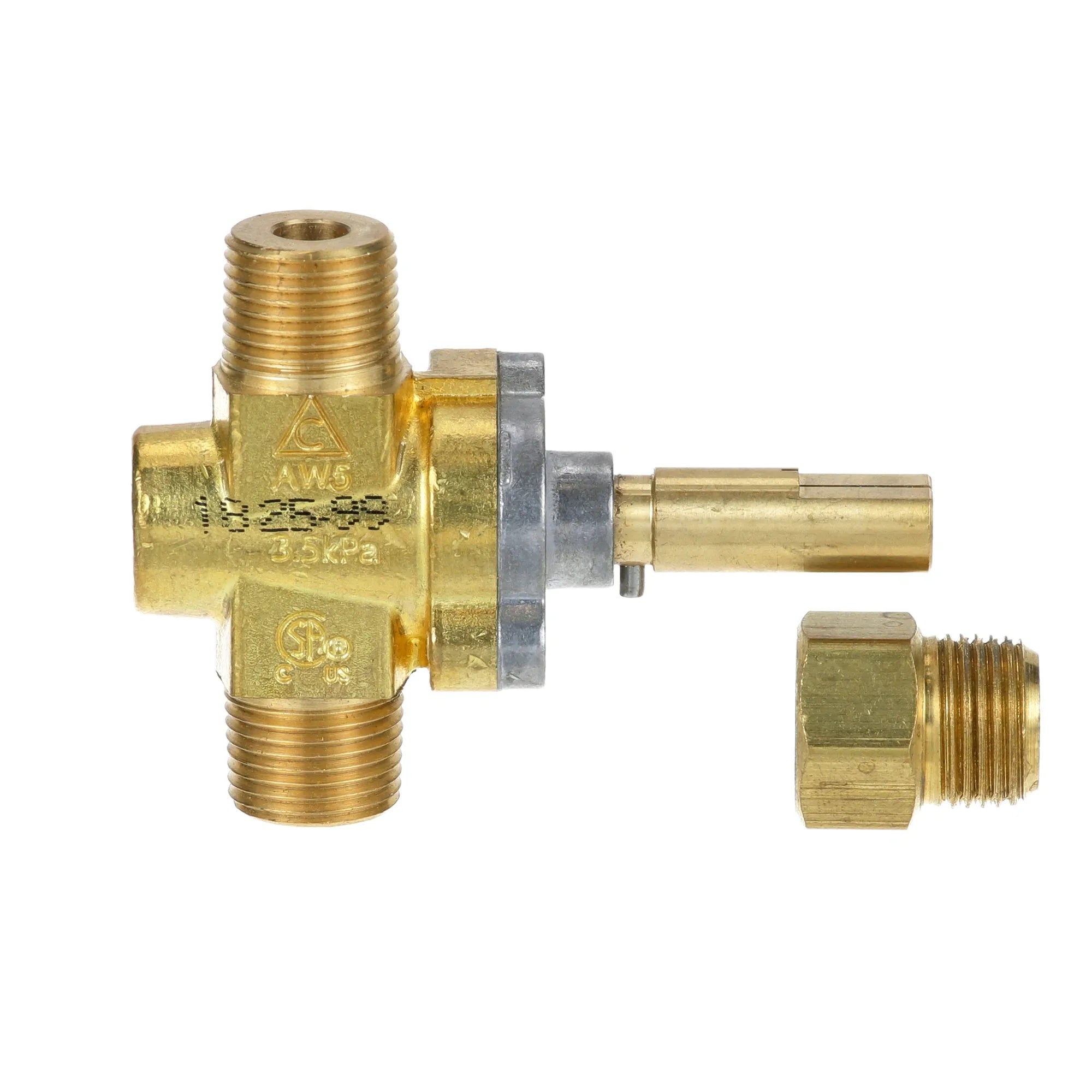 SOU1021300 Southbend - 3/8 MPT Gas Valve for Ovens alternate view 1
