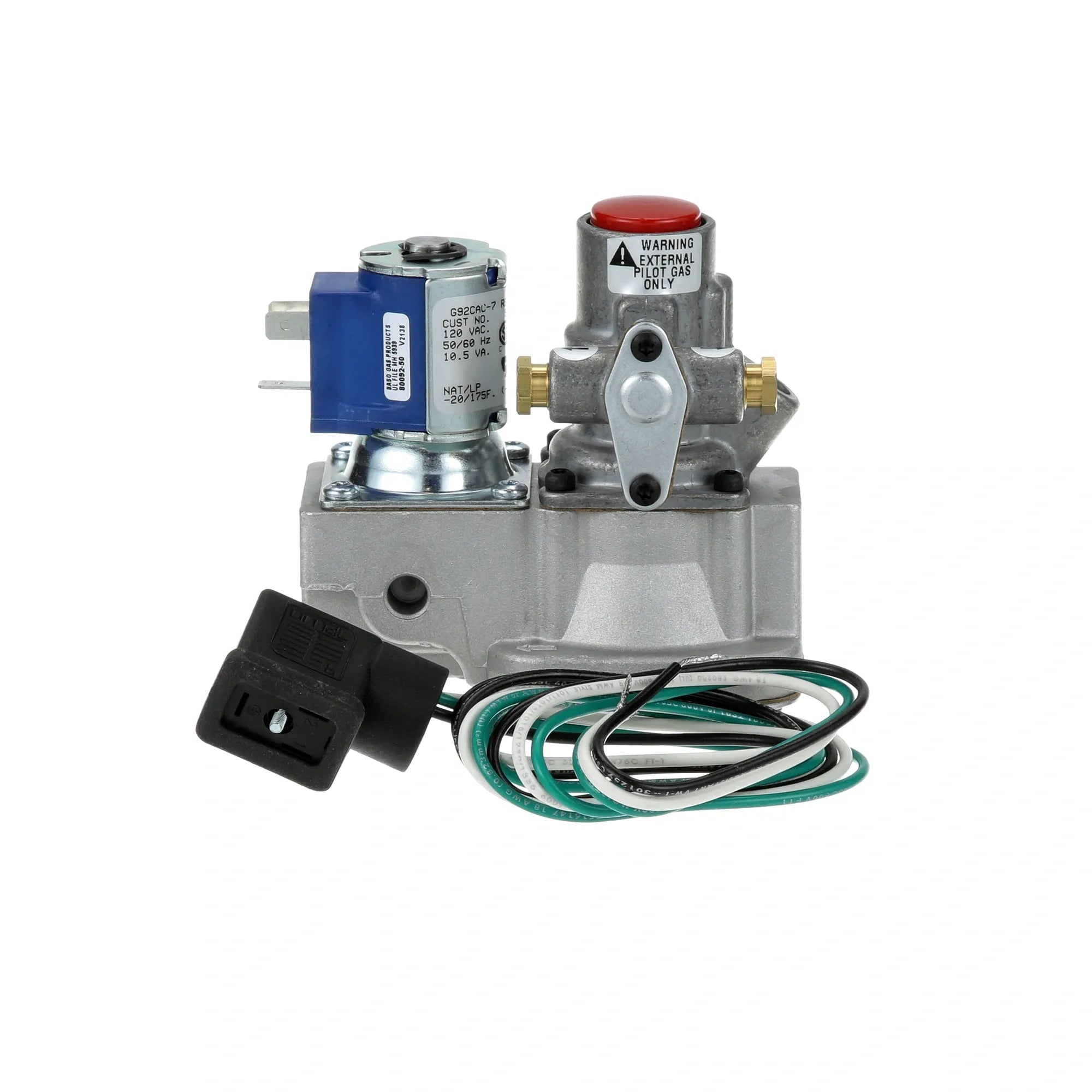 G92CAC-7D Johnson Controls - 120V Pilot Safety Valve alternate view 1
