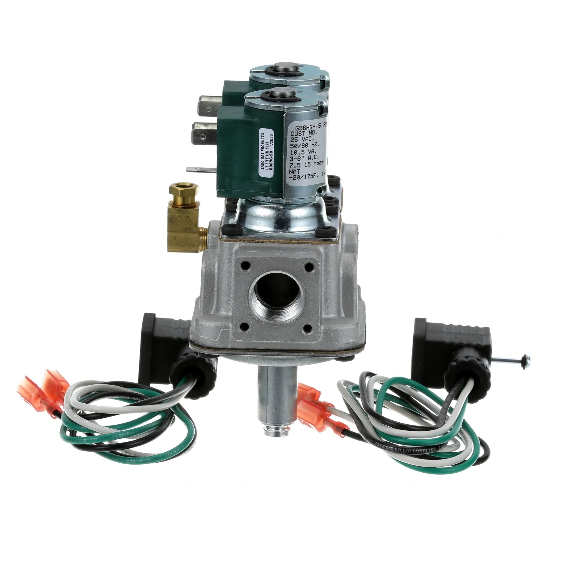 G96HGH-5 Johnson Controls - Dual Gas Solenoid Valve alternate view 2