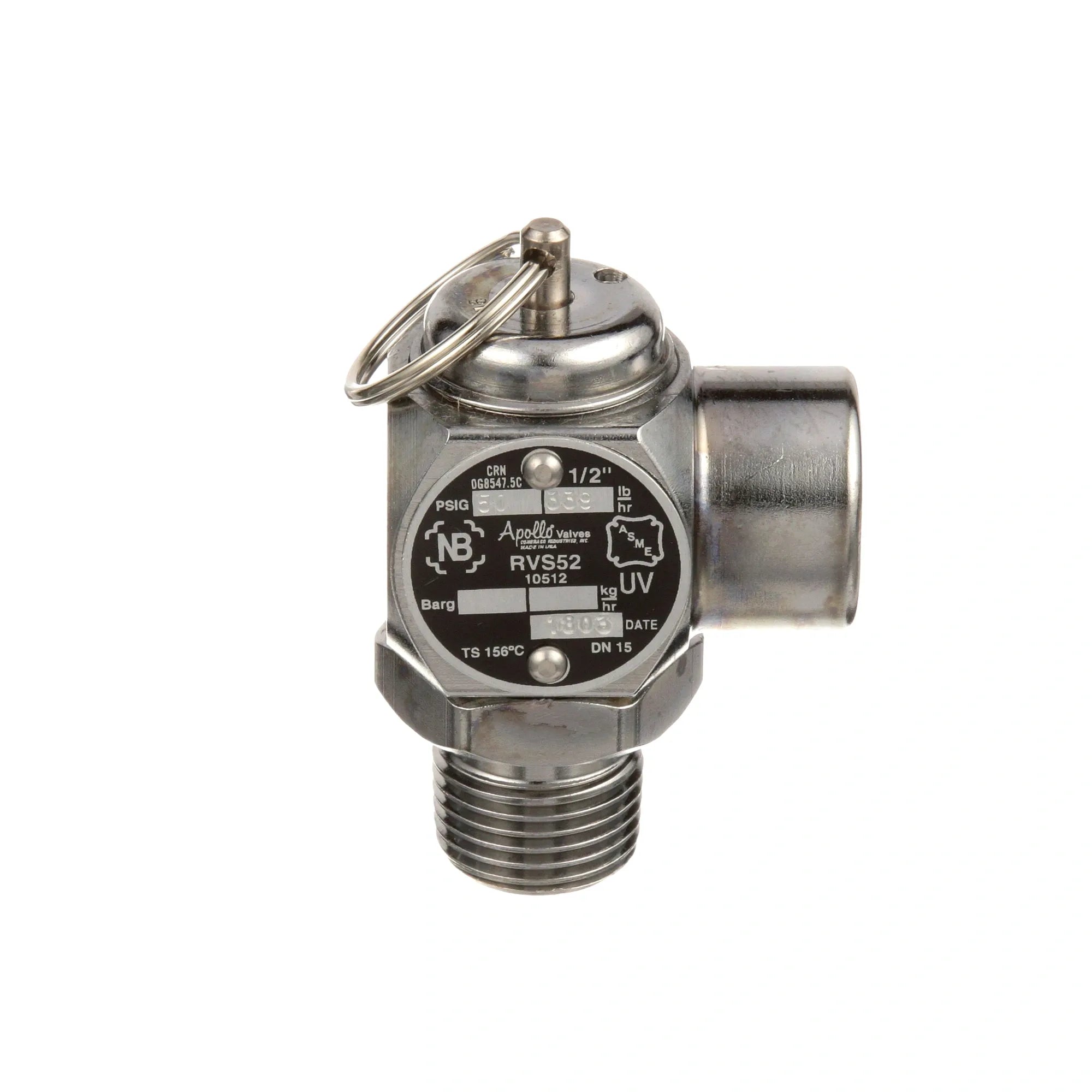 097005 Groen - Premium Safety Valve for Steam Systems alternate view 1