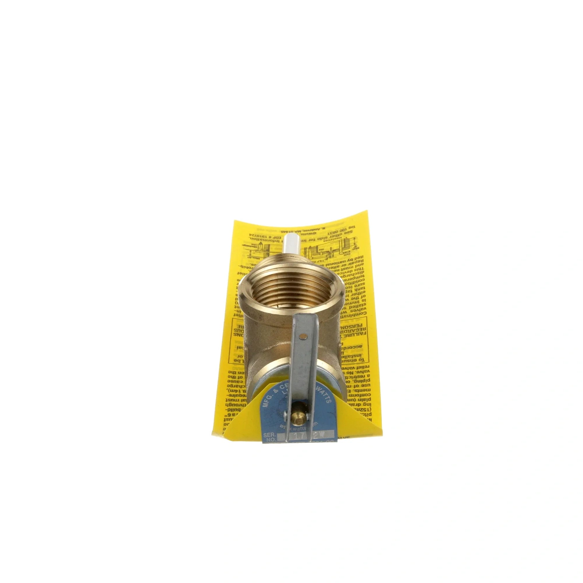 03-02-020 Hatco - Quality Brass Relief Valve 150 PSI alternate view 2