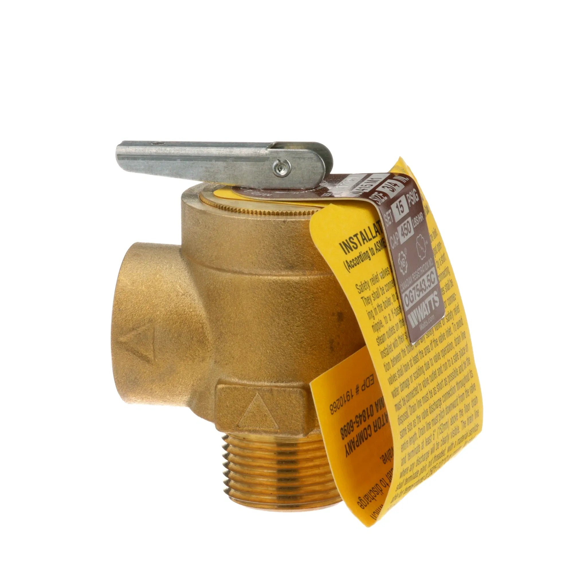 10-2821 Market Forge - Steam Safety Relief Valve (3/4