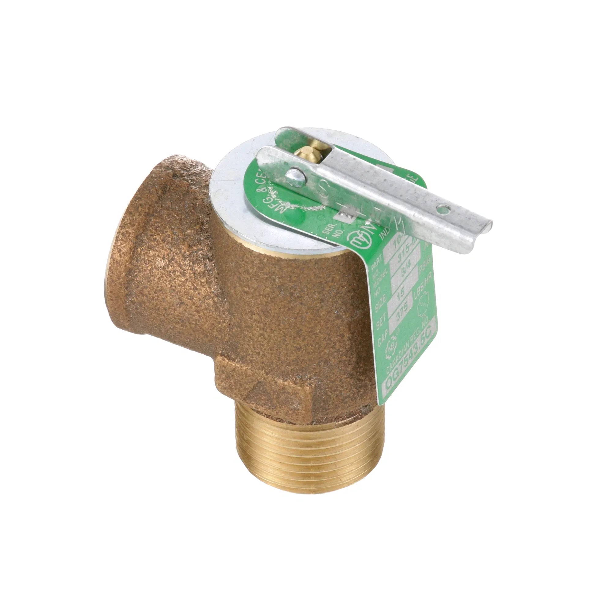 10-7955 Market Forge - Steam Safety Valve (3/4