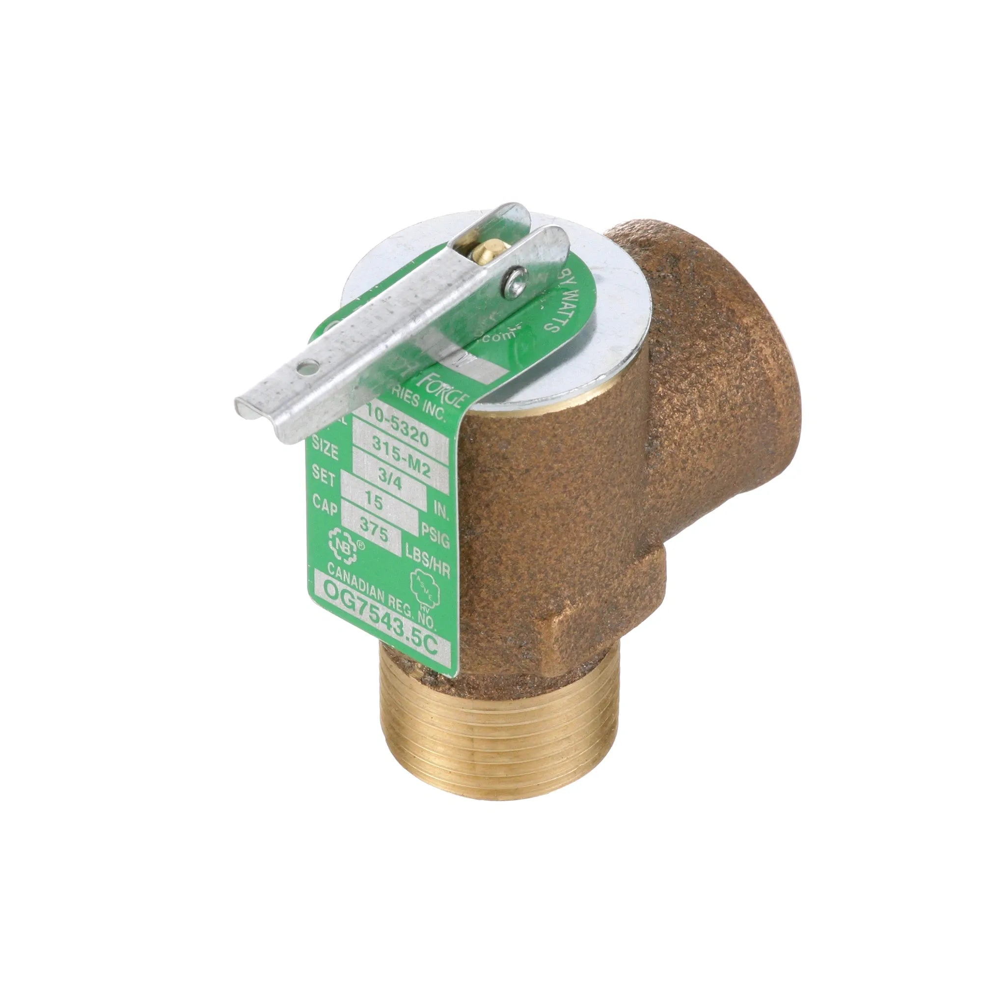 10-7955 Market Forge - Steam Safety Valve (3/4