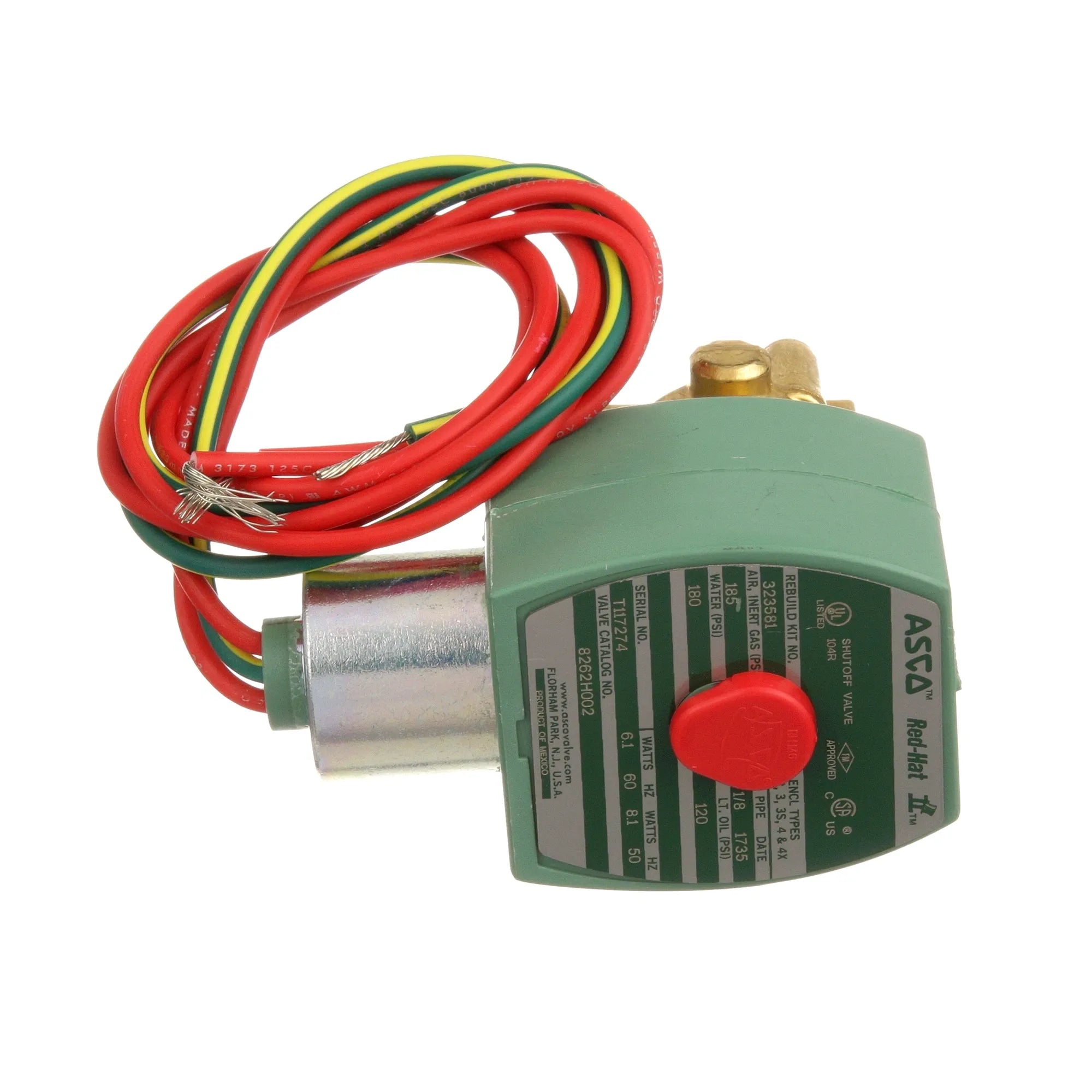 00-853340-000OS Hobart - Solenoid Valve 220/240V alternate view 1