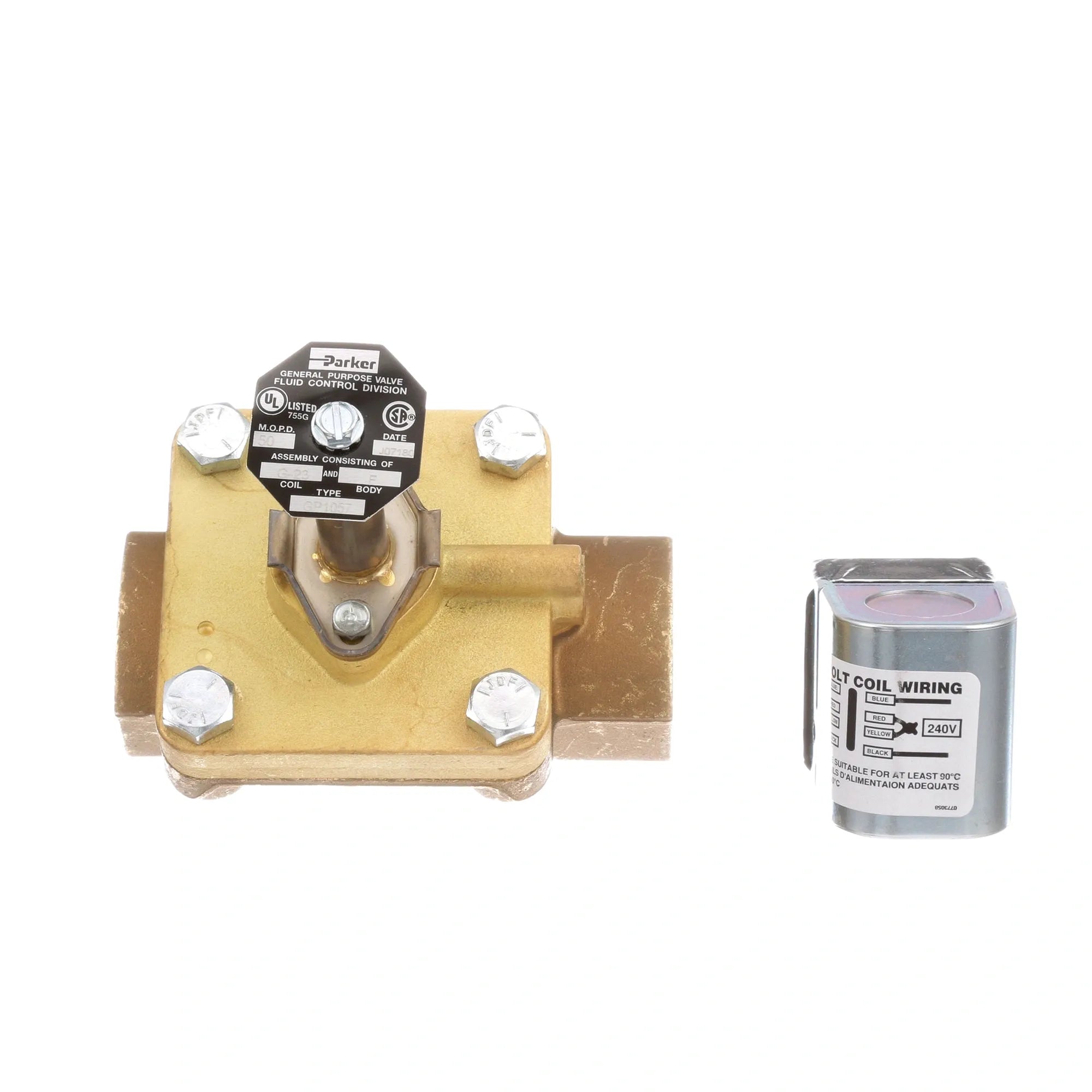 00-907071-00012 Vulcan Hart - Steam Solenoid Valve 1