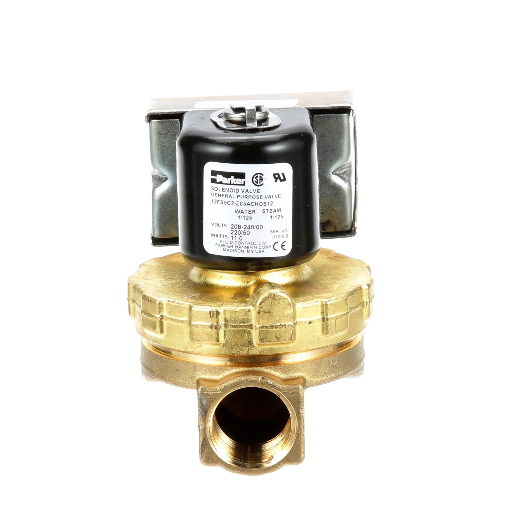 12FS5C2-Z05ACHDS12 Parker Hannifin - Solenoid Valve 60Hz alternate view 1