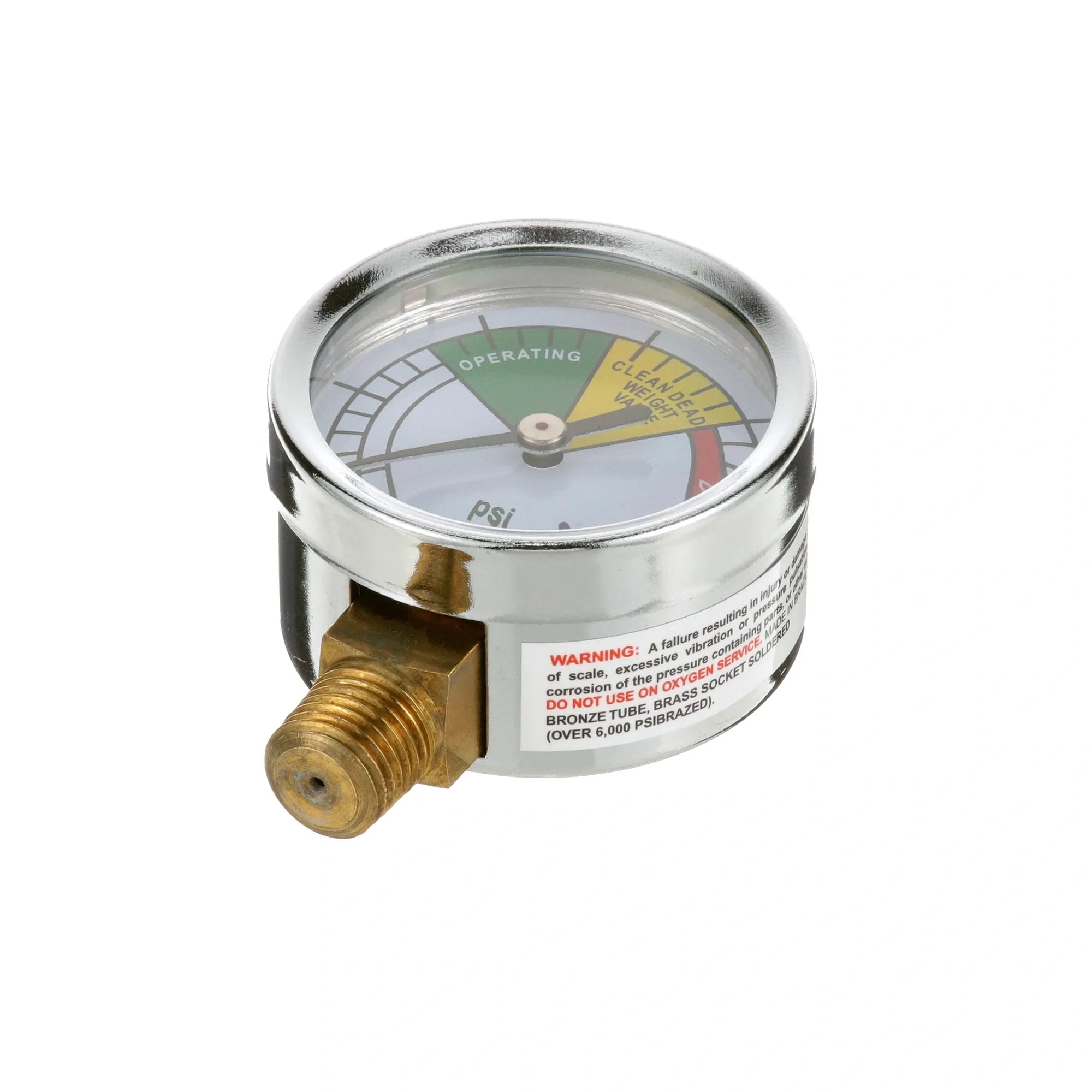 BKIG0136 BKI - Pressure Gauge for Fryer (0-30 PSI) alternate view 3