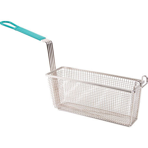 63123 B2BFSI - Teal Handle Fry Basket for Fryers