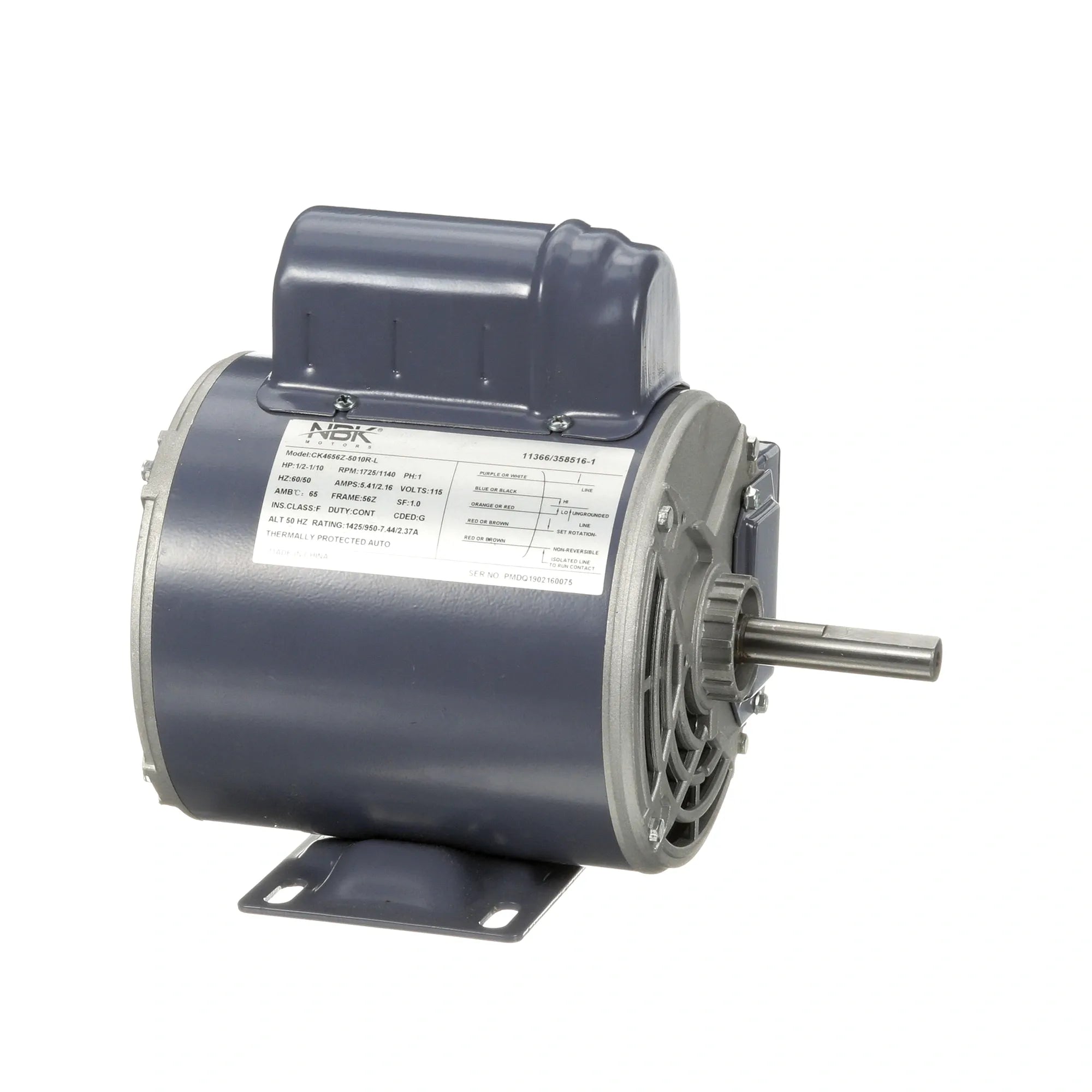 00-355000-00001 Hobart - 2 Speed Motor Replacement alternate view 2