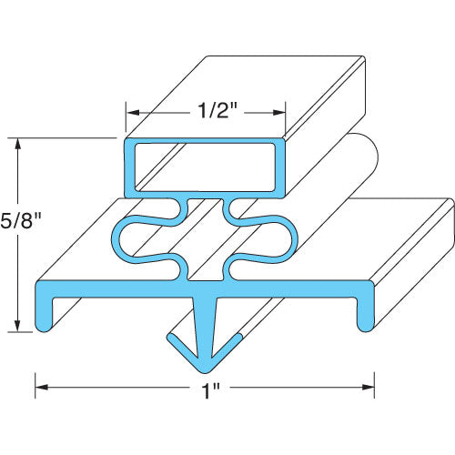SP691-21 Glenco - Quality Door Gasket for Optimal Seal