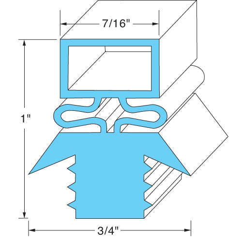 27565 Kairak - Premium Door Gasket for Refrigerators
