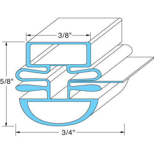 P2R3300200 Turbo Air - Replacement Door Gasket 27