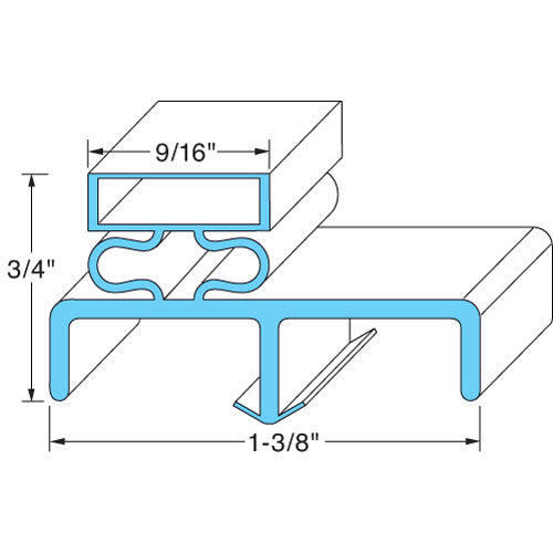 VT50359405 Victory - High-Quality Door Gasket