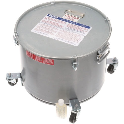 60LBKC Miroil - Heavy Duty Oil Filter Pot with Casters