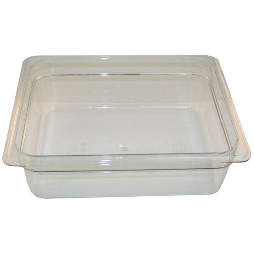24CW Cambro - Clear Polycarbonate Food Pan Half Size