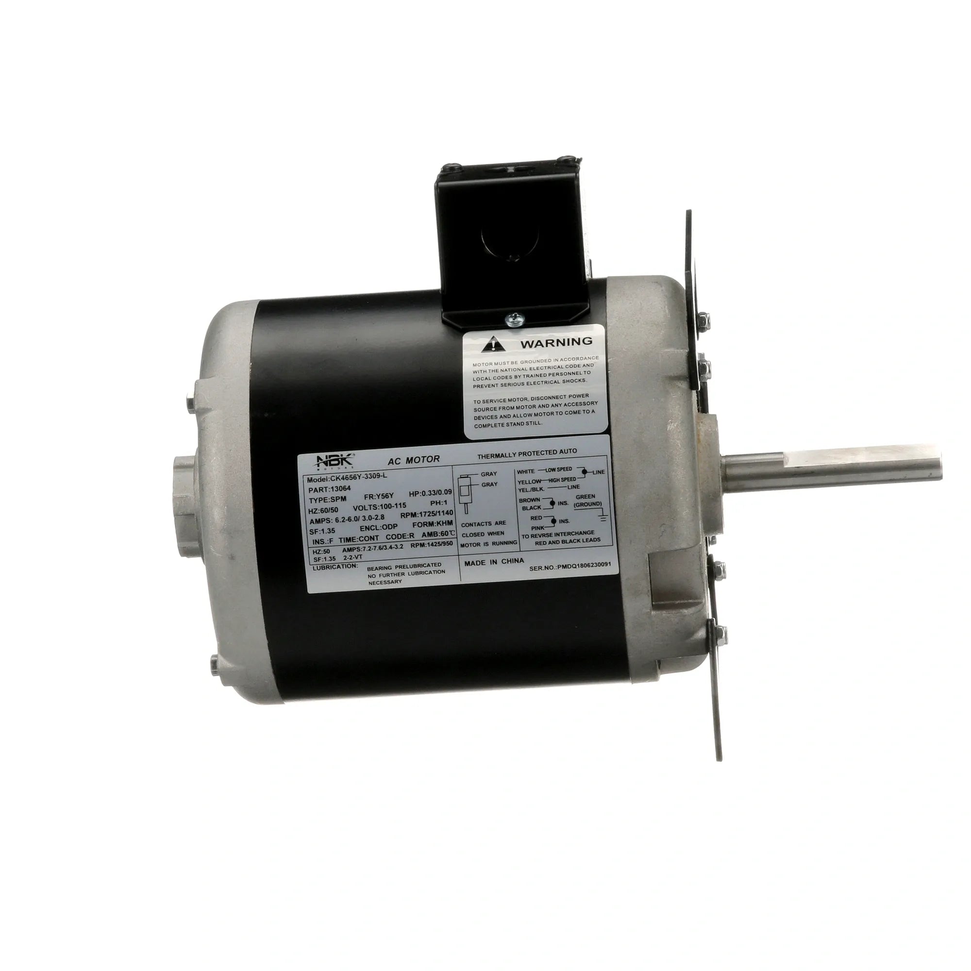 1219804 APW - Efficient 115V Tri Star Motor Replacement alternate view 1