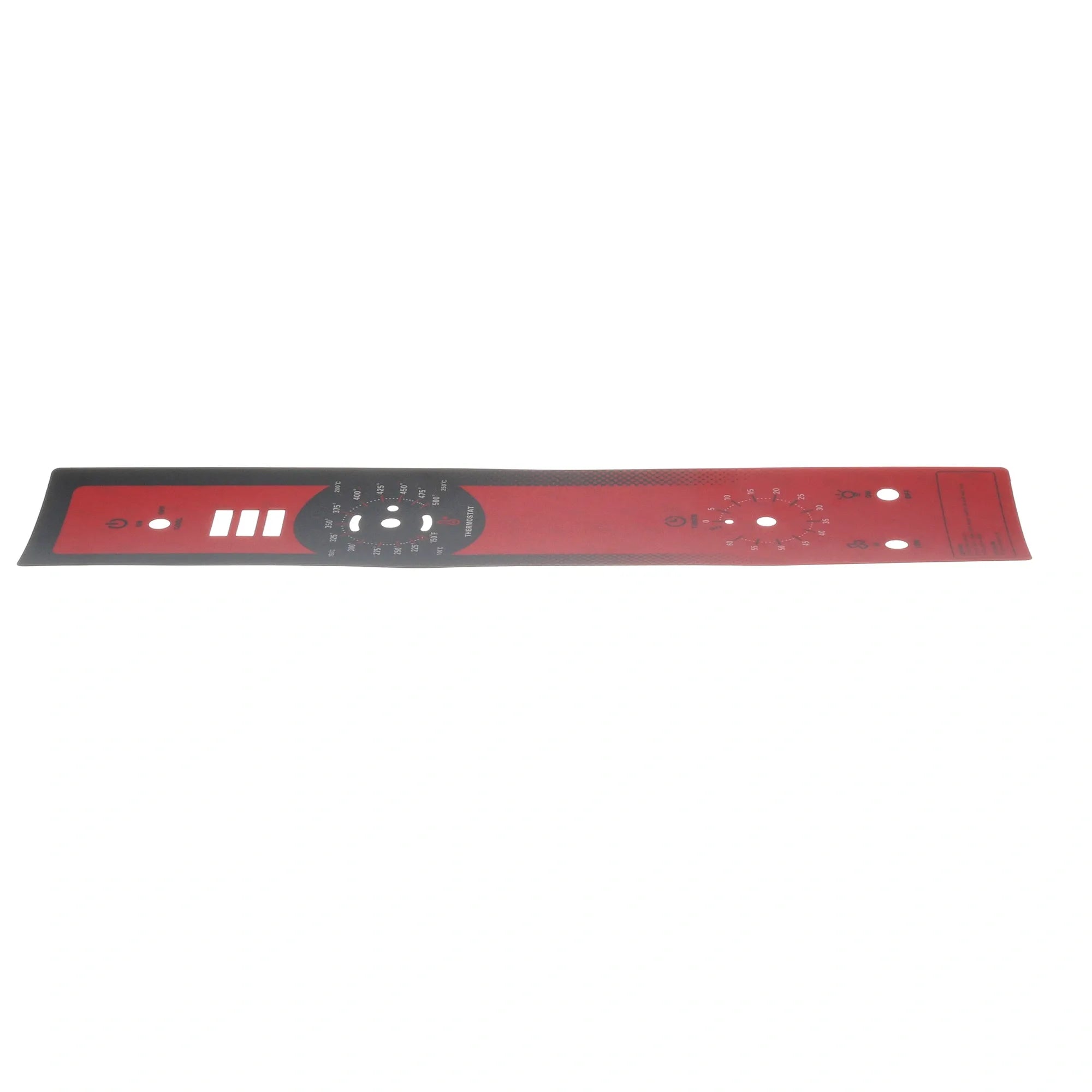 00-497280-00001 Hobart - Control Panel Overlay for VC4 & VC6 alternate view 1