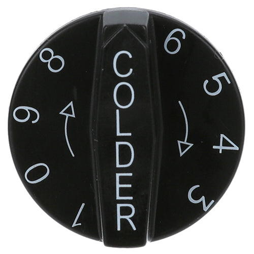 E880982 Danfoss - Black Temperature Control Knob