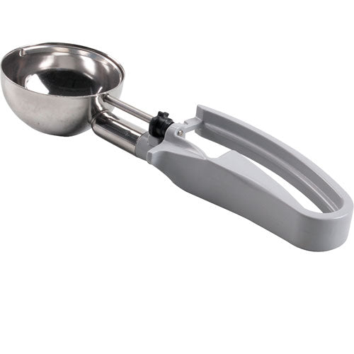 85086 B2BFSI - Stainless Steel Disher with Grey Handle