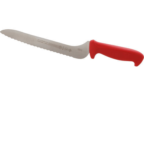 97655 B2BFSI - Serrated Sandwich Knife with Red Handle